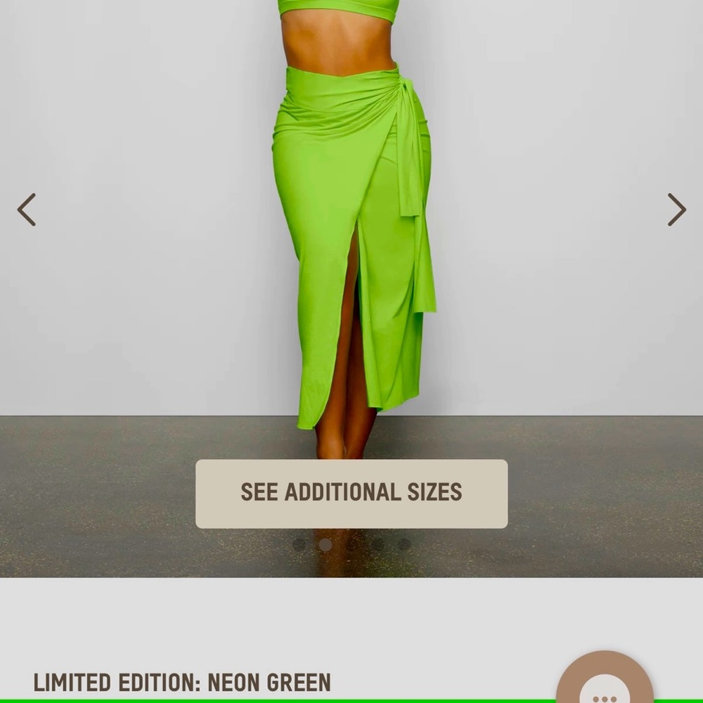 Skims sarong NWT in a medium